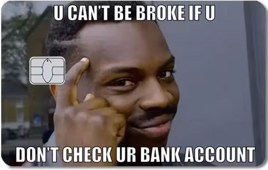 Can't Be Broke Card Cover