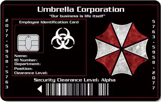 Umbrella Corp Card Skin