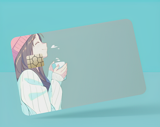 Anime Morning Coffee Card Cover.