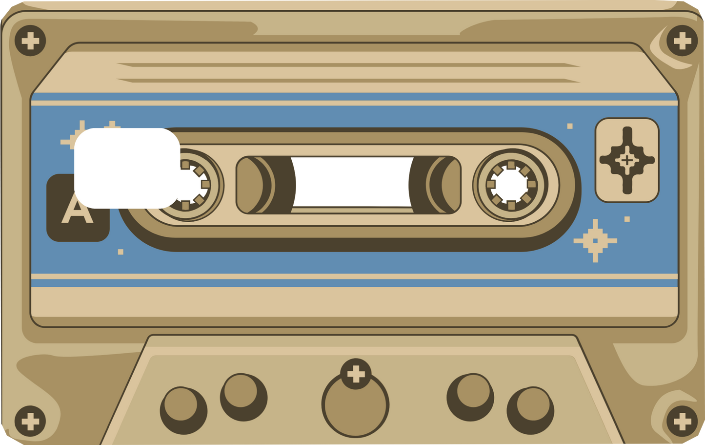 Cassette Tape Card Skin