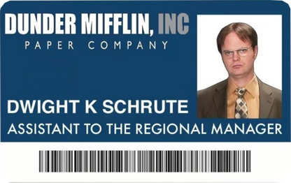 Dwight Schrute Card Skin