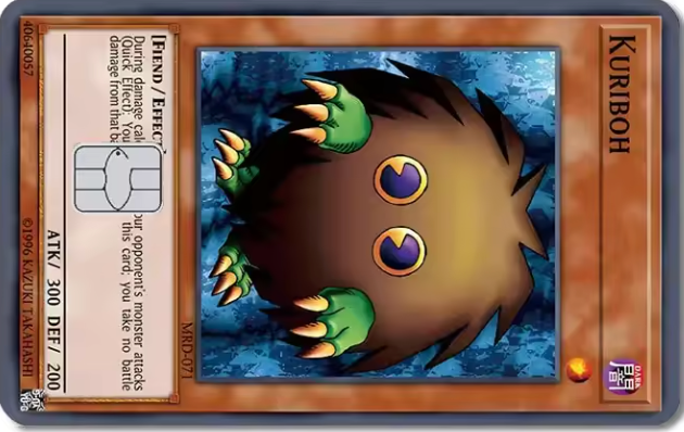 Kuriboh Yu-Gi-Oh Card - Card Skin/Cover