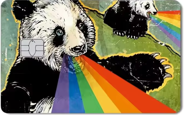 Rainbow Panda