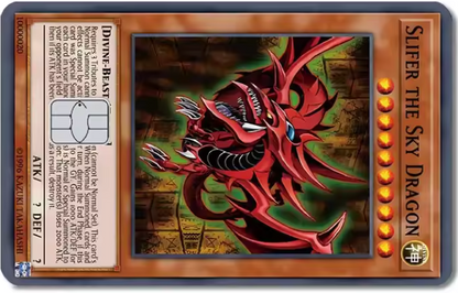 Slifer The Sky Dragon Yu-Gi-Oh Card - Card Skin/Cover