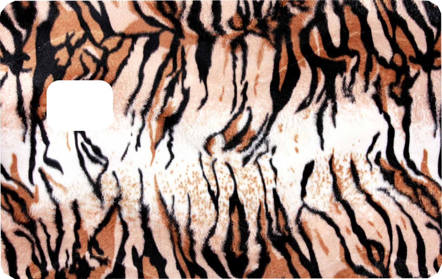 Tiger Print Card Skin