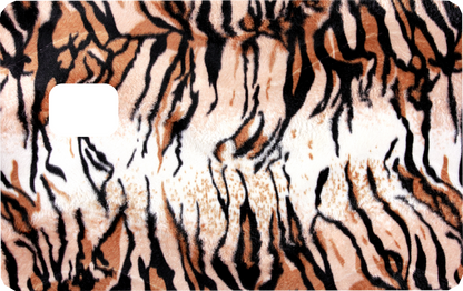 Tiger Print Card Skin