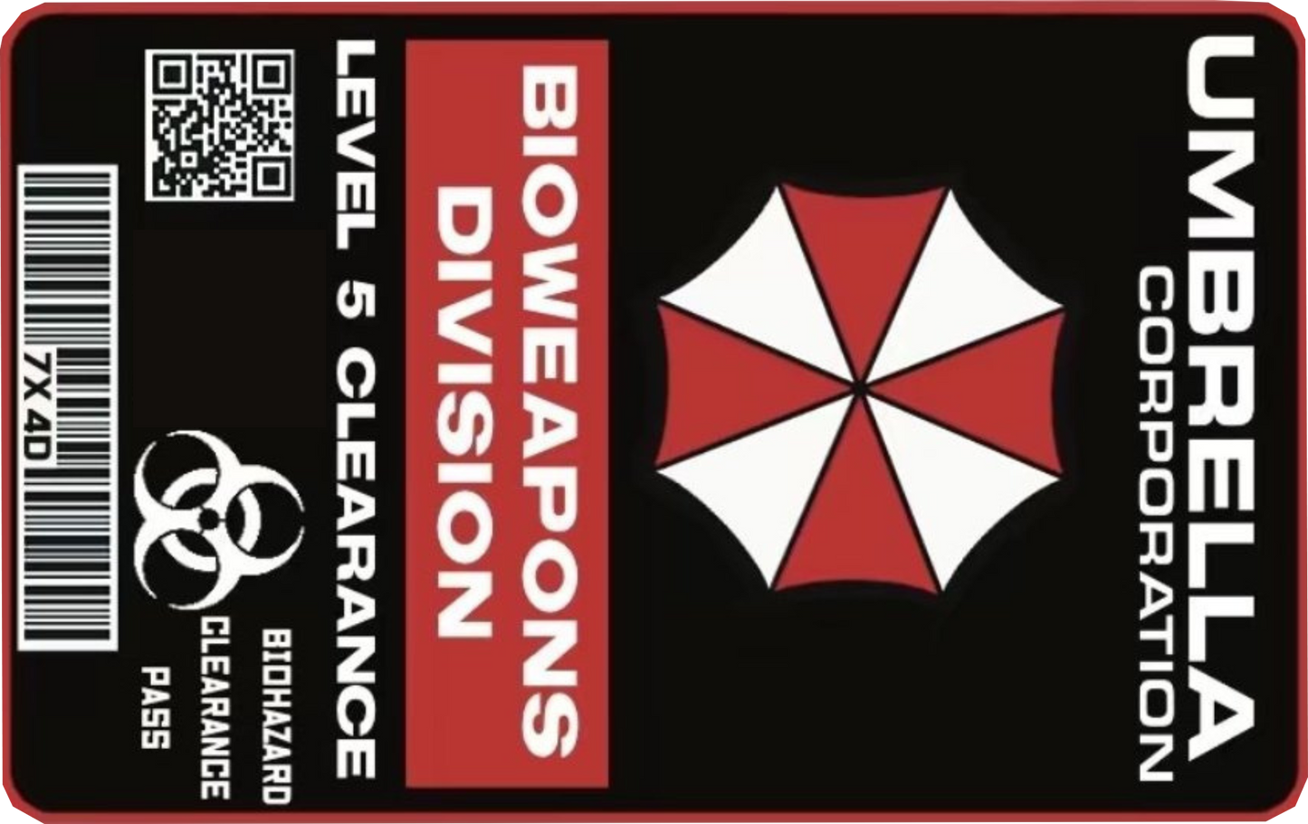 Umbrella Corp Card Skin