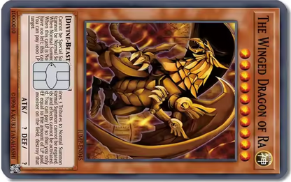 The Winged Dragon of Ra Yu-Gi-Oh Card- Card Skin/Cover