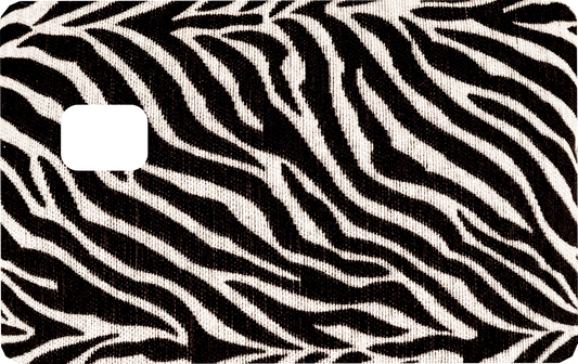 Zebra Print Card Skin