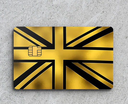 UK Gold Flag - Card Skin/Cover
