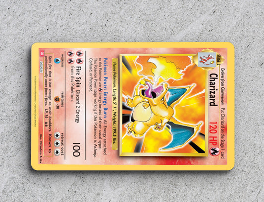 a pokemon trading card on a concrete surface pokemon
