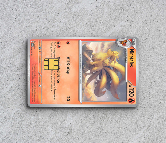 Ninetales Pokemon Card - Card Skin/Cover