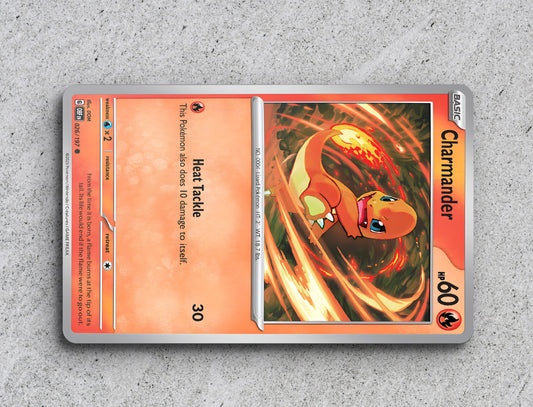 Charmander Pokemon Card - Card Skin/Cover