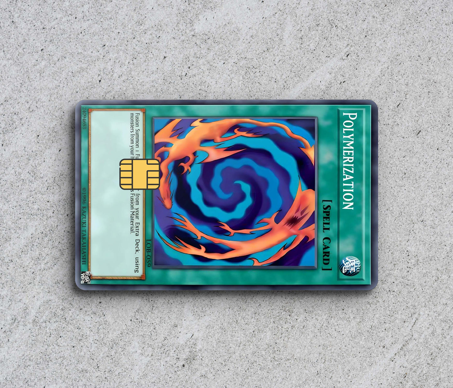 Polymerization Yu-Gi-Oh Card - Card Skin/Cover StickersVault