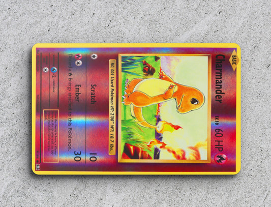 a pokemon trading card sitting on top of a table