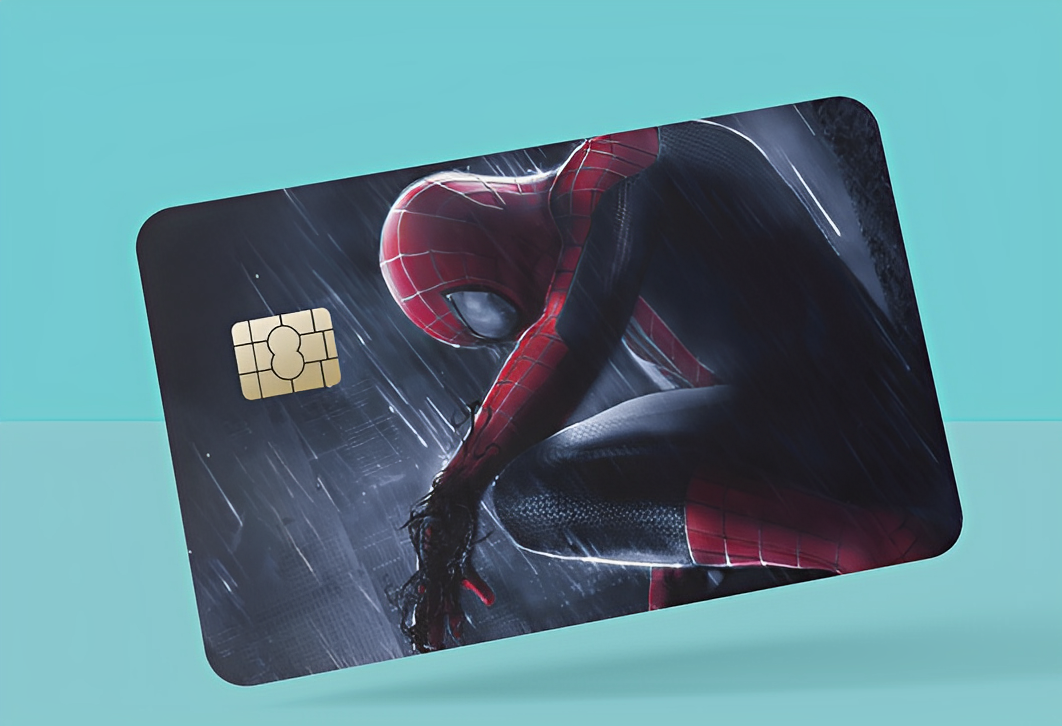 Spiderman Card Cover StickersVault