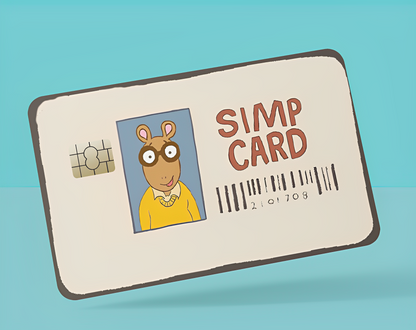 Simp Card Cover.