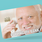 Calling My Bank Card Cover StickersVault