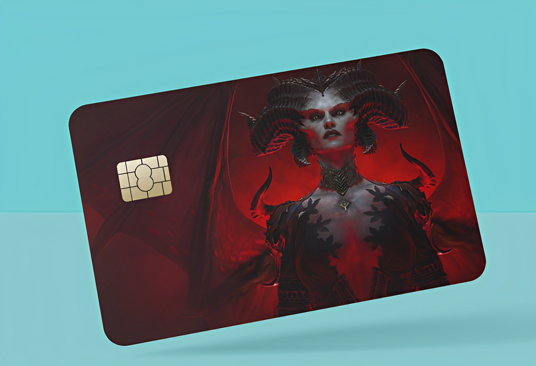 Diablo Card Cover StickersVault