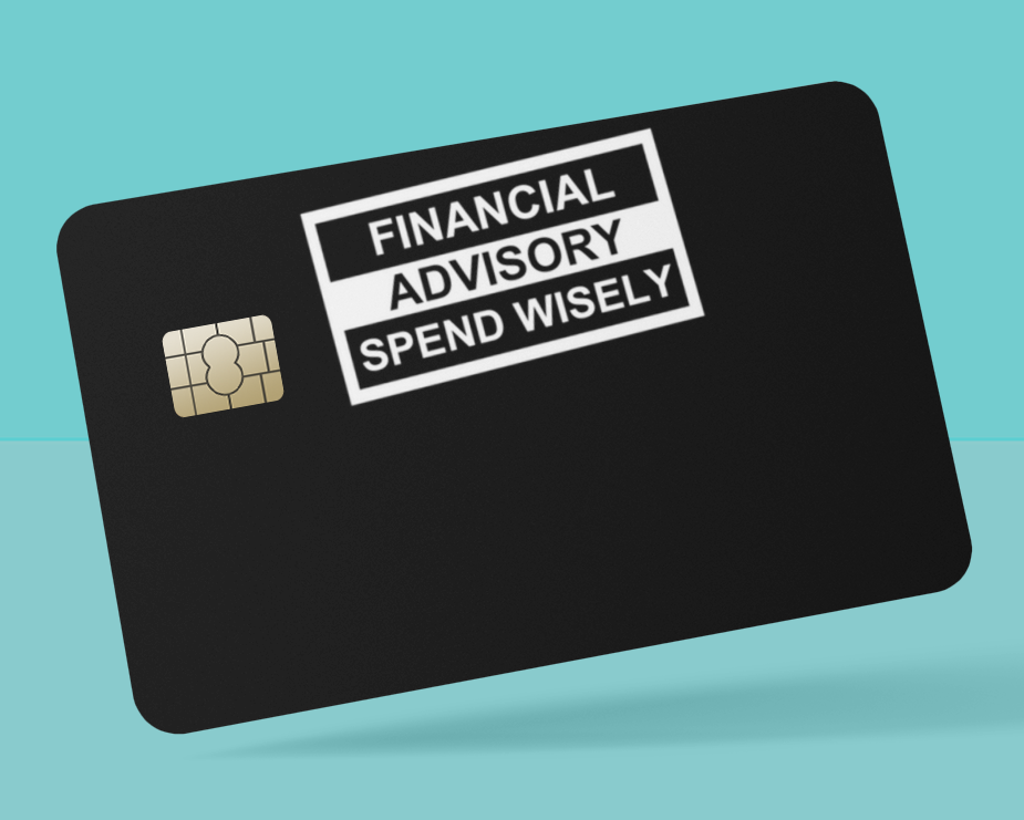 Financial Advisory Card Cover.