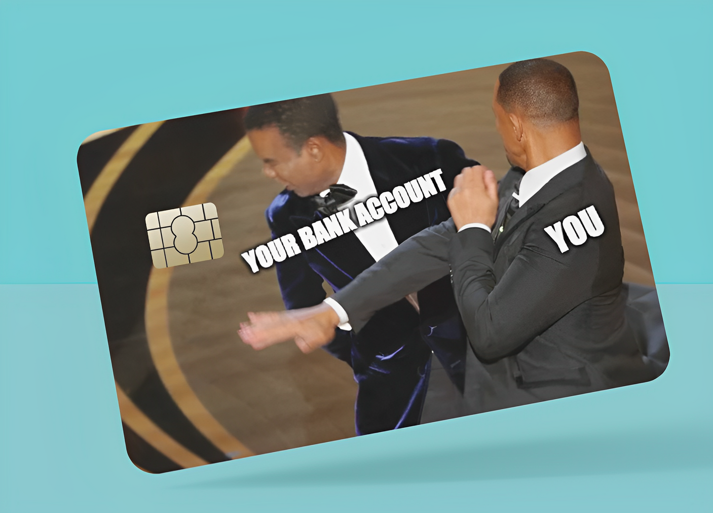 Will Smith Meme Card Cover.