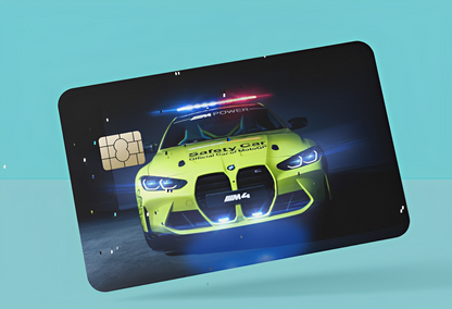 BMW Police Card Cover StickersVault