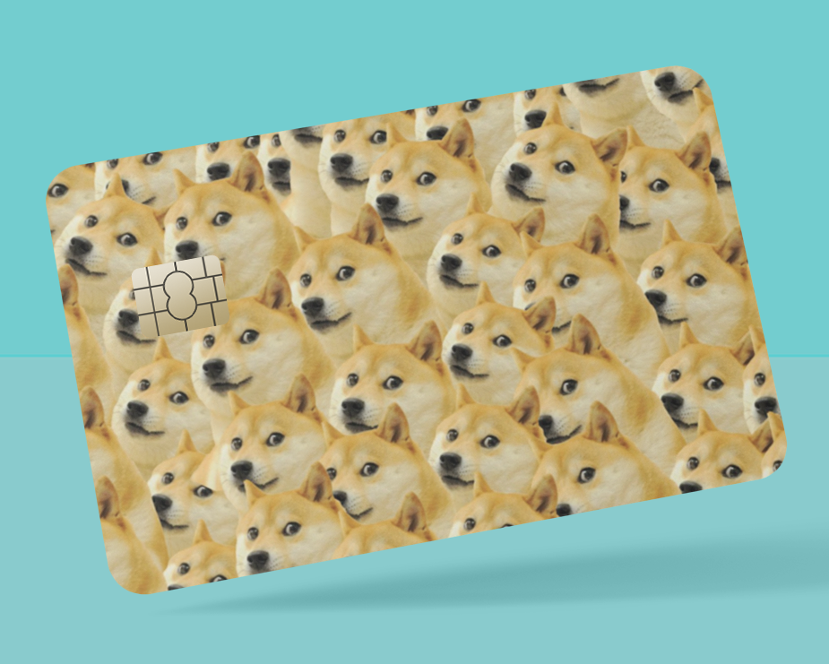 Dogecoin Card Cover.